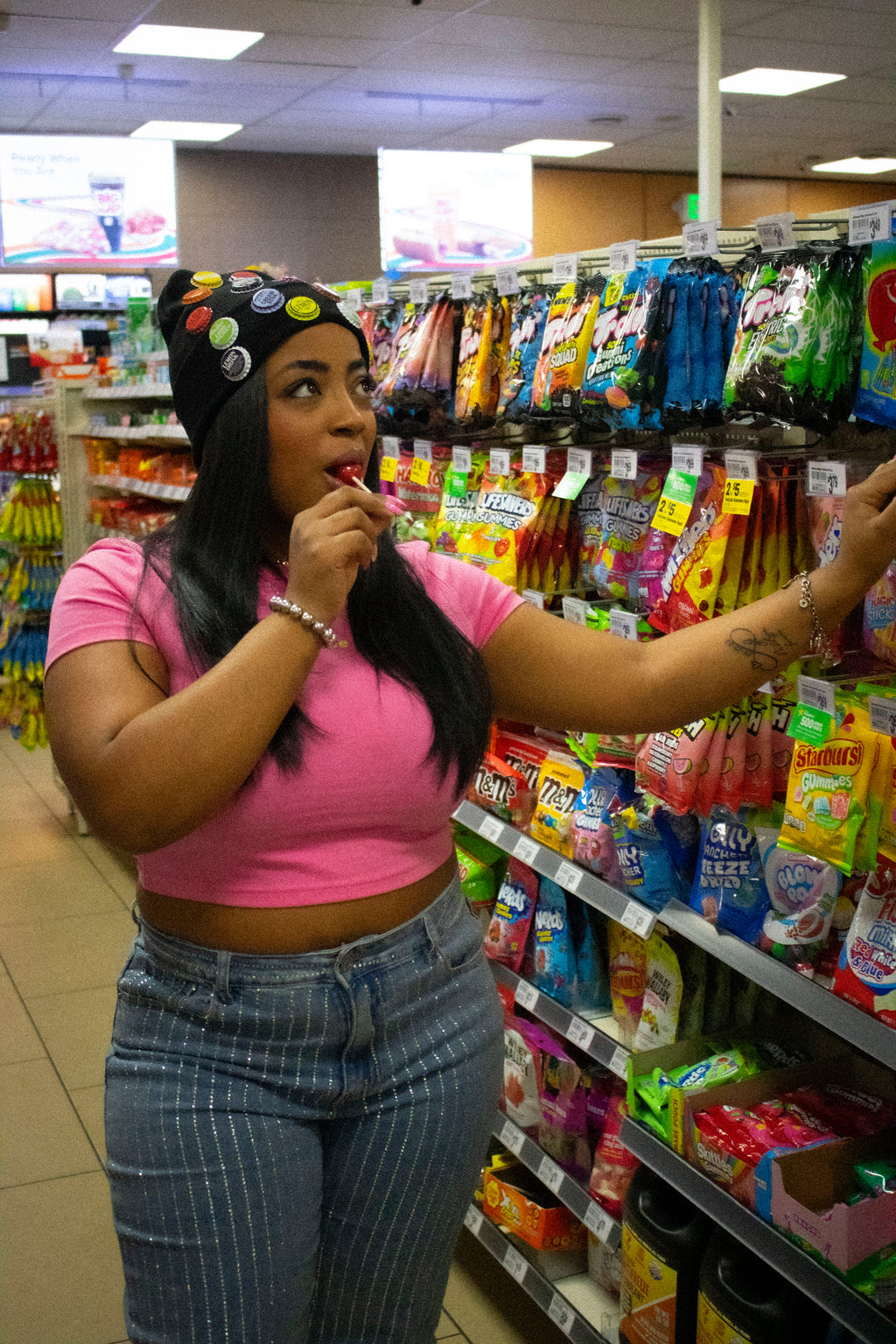 Vintage Bottle Cap Beanies